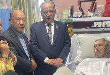 विश्व कीर्तिमानी आरोही तामाङको स्वास्थ्यस्थिति बुझ्न अध्यक्ष दाहाल अस्पतालमा