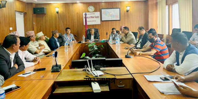 melamchi-khanepani-minisry-disscation