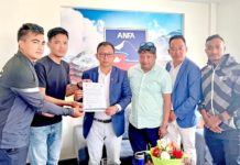 एन्फाका नयाँ अध्यक्ष पंकज नेम्वाङलाई ५ बुँदे ध्यानाकर्षण पत्र