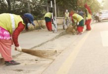 दशैँ पर्वका समयमा सहरी सरसफाइ