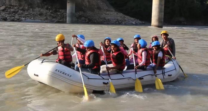 rafting