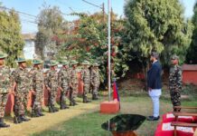 गृहमन्त्री रवि लामिछाने सरकारी निवास सरे पुल्चोकमा