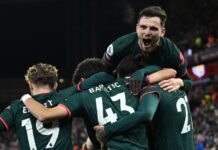 इंग्लिस प्रिमियर लिगमा एस्टन भिल्लामाथि लिभरपुलको सहज जित