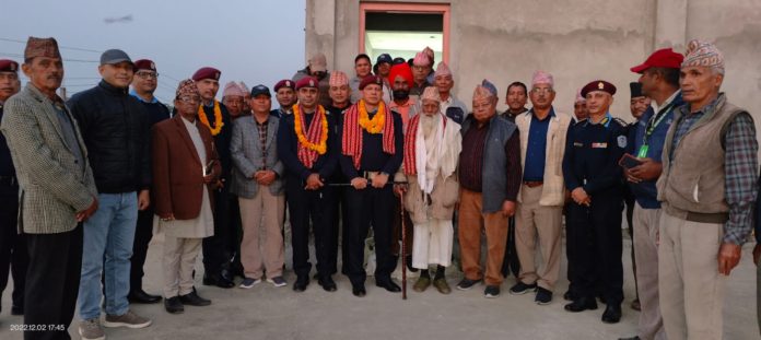 पूर्व प्र.क.सँग भेटघाट