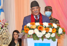 सरकारको कामहरु सुशासन र देशको हितका लागि केन्द्रित हुने : प्रधानमन्त्री प्रचण्ड