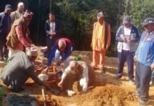 कालिका भगवती मन्दिर परिसरमा भजनगृह निर्माण