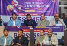 दशरथ रंगशालामा प्रधानमन्त्री थ्रीनेसन्स कप हुने