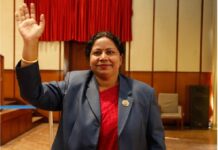 जसपाकी प्रमिला कुमारीले उपराष्ट्रपति पदको उम्मेदवारी लिइन् फिर्ता