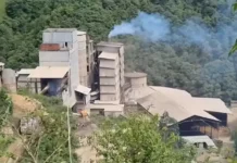 महसुल नतिरेकाे कारण रोल्पा सिमेन्टको विद्युत लाइन काटियो