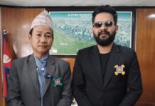 मेयर हर्क साम्पाङ र मेयर बालेनबीच भेटवार्ता