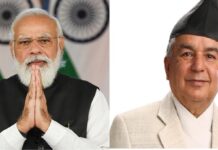 प्रधानमन्त्री मोदीले राष्ट्रपति पौडेलको शीघ्र स्वास्थ्यलाभको कामना
