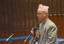 प्रतिनिधिसभामा प्रधानमन्त्री हराएको सूचना जारी