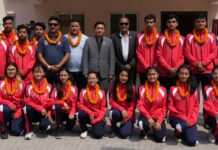 छैटौं रोलबल विश्व कपमा सहभागी हुन भारत प्रस्थान गर्ने