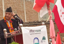 चुनावी सभामा कांग्रेसका सभापति देउवाले बोल्दा बोल्दै बत्ती गएपछि…