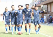 खुमलटार रेलिगेसन जाेनमा, पुलिस र मनाङ खेल्याे