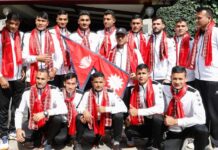 नेशन्स लिग राष्ट्रिय भलिबल टिमको बिदाइ