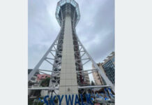 अब काठमाडौंको मनोरम दृश्य कमलादीको स्काइवाकबाट