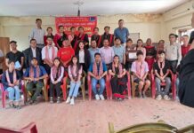 प्रशान्त डंगाेलद्वारा अनेरास्ववियु टोखा नगर कमिटीको कुशल नेतृत्व हस्तारण