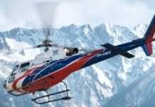 मनाङ एयरको हेलिकप्टर दुर्घटनामा परी ५ जनाको मृत्यु