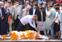 सीताको अन्त्येष्टिमा पशुपतिमा शुभचिन्तकहरूको भीड