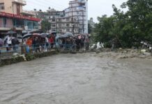 अविरल वर्षाका कारण डुबान