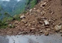 पृथ्वीराजमार्ग पुनः सडक अवरुद्ध