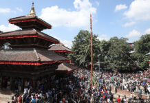 विधिवत रुपमा इन्द्रजात्रा सुरु