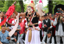 लाखेनाच संरक्षण गर्न प्रतियोगिता