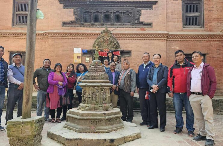 रत्न राज्यलक्ष्मी क्याम्पसका विद्यार्थीहरुको सांस्कृतिक भ्रमण