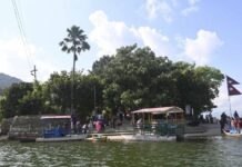 तालबाराहीको पूरानो मन्दिर भत्काएर नयाँ मन्दिर बनाउन शिलन्यास