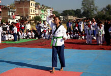 तुलसीपुरमा दुईदिने प्रदेशस्तरीय खुला तेक्वान्दो प्रतियोगिता शुरु