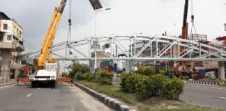 बानेश्वरको आकासे पुलमा ज्येष्ठ नागरिक लक्षित दुईवटा लिफ्ट राख्ने तयारी