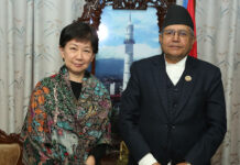 सभामुख घिमिरे र युएनका उपमहासचिव नाकामित्सुसँग भेट