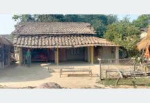 थारु समुदायको परम्परागत पहिचान बोकेका घर हराउँदै