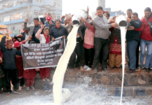 दुग्ध किसान संघसंगठनले देशभरका ३० ठाउँमा चक्काजाम गर्ने