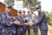 कमाण्डो तालिम सम्पन्न