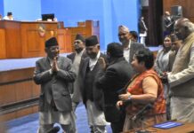 प्रधानमन्त्री प्रचण्डले प्रतिनिधिसभाबाट तेस्रो पटक विश्वासको मत पाए