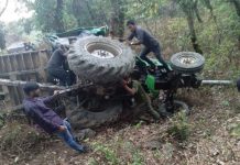 ट्याक्टर दुर्घटनामा दुई जनाको निधन