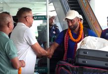 नेपाली क्रिकेट टोली स्वदेश फर्कियो