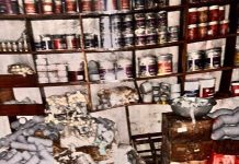 गौरको महतो हार्डवेयरमा भीषणआगलागि ,५० लाख माथिको क्षती