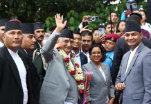 प्रधानमन्त्री ओलीले मन्त्रिपरिषद्मा गरे पदबहाली