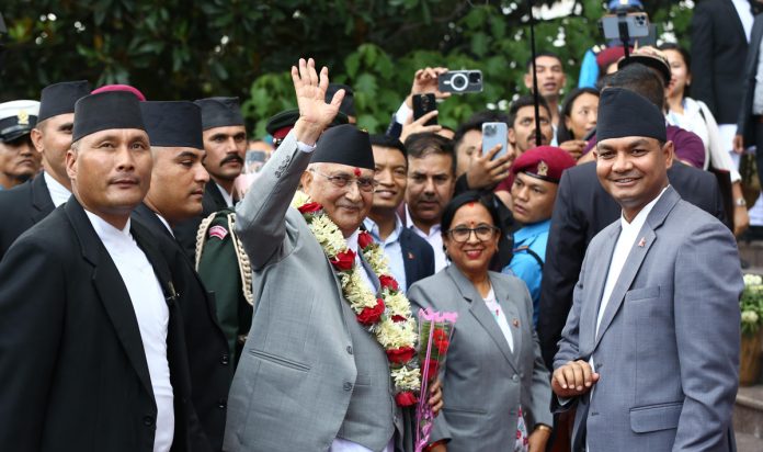 kp-oli-return-singhadurbar-2