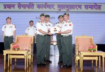 प्रधान सेनापति अशोकराज सिग्देलले प्रधान सेनापतिको कार्यभार सम्हाले