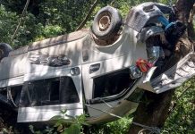 माइक्रोबस दुर्घटना हुँदा १२ जना यात्रु घाइते