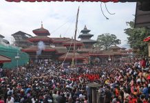 आज परम्परागत रुपमा इन्द्रजात्रा पर्व मनाइँदै