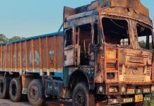 ट्रक आगजनी संलग्न भएको आरोपमा ७ जना पक्राउ