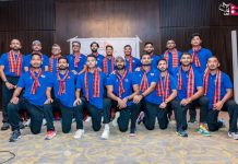 त्रिकोणात्मक सिरिज खेल्न जाने राष्ट्रिय क्रिकेट टाेलीकाे बिदाइ