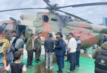 अलपत्र परेका यात्रुको उद्धार गर्न हेलिकप्टर परिचालन