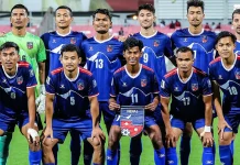 नेपाली फुटबल टोलीले थ्री नेसन्स मैत्रीपूर्ण फुटबल खेल्ने