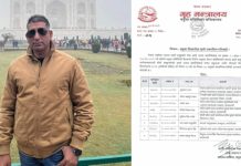 कपिलवस्तुका उमा प्रसाद चतुर्वेदी डीआईजीमा बढुवा